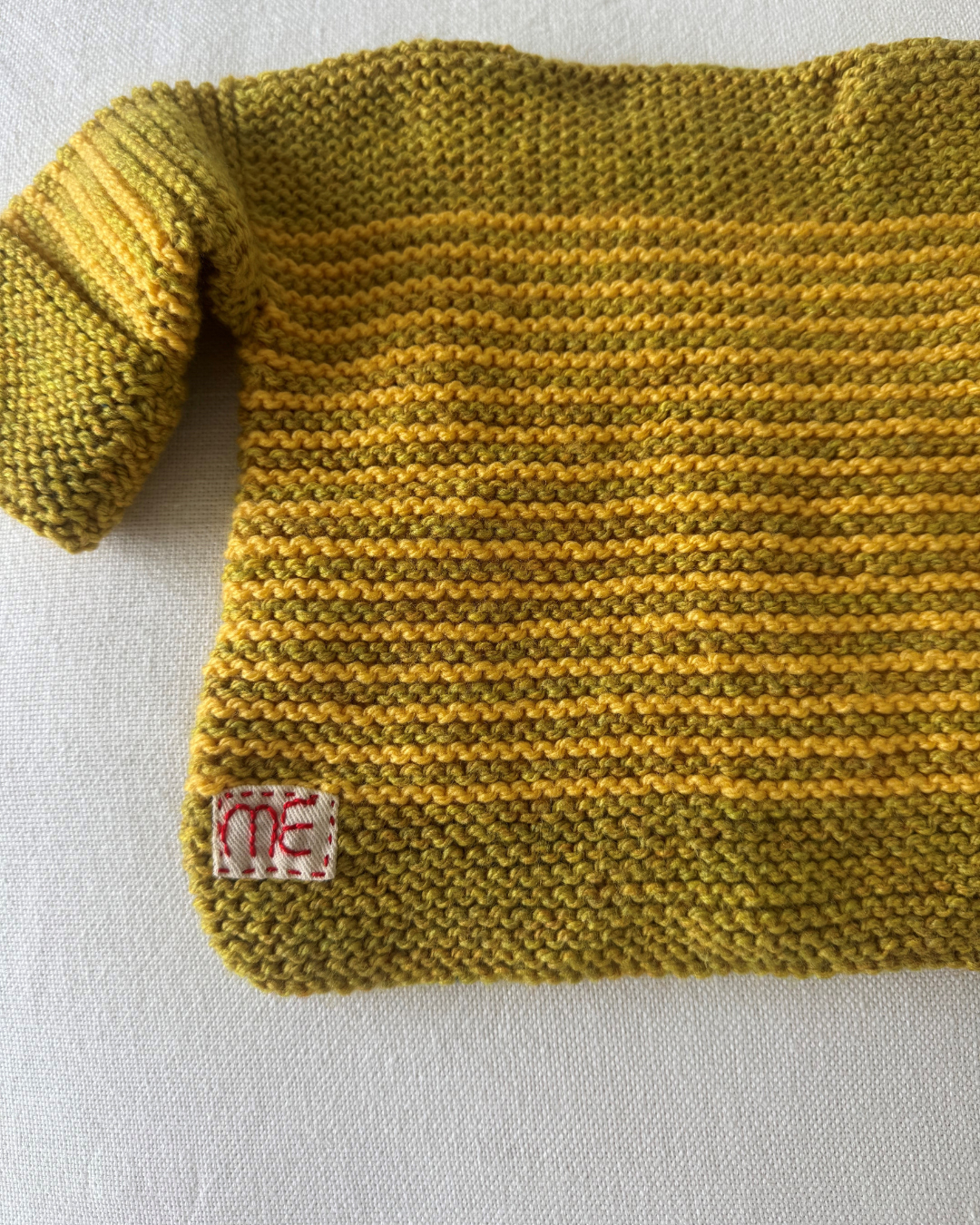 Big Little Store Knitted Jumper Mustard Yellow