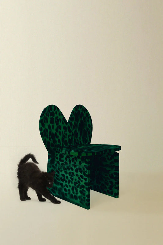 Iggy Chair Leopard Spots