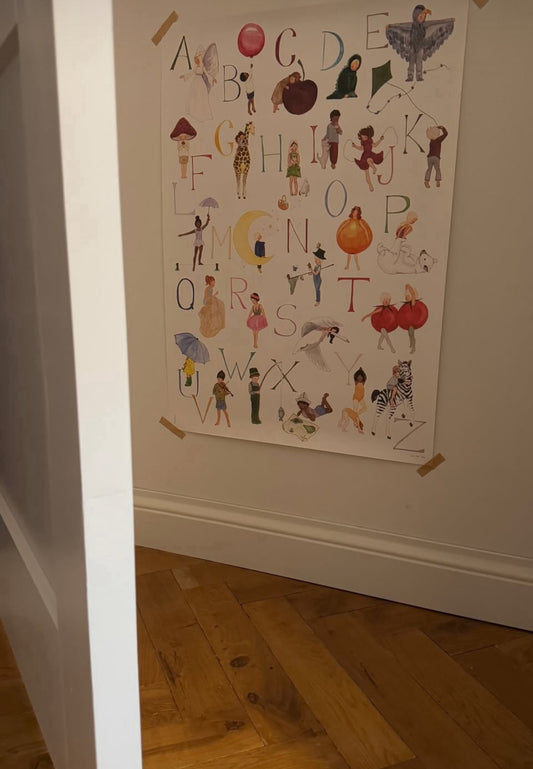 Tall Hat Tales ABC Poster