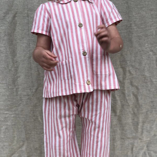 Stevie Set in Circus Stripe