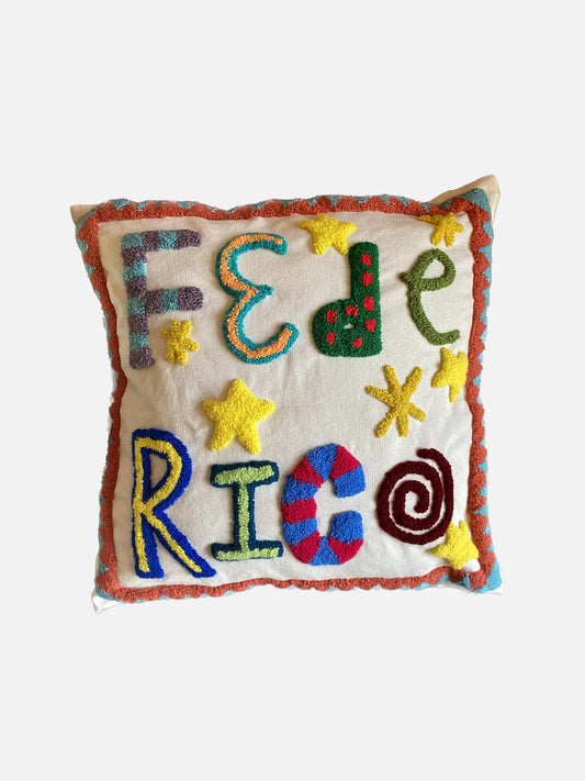 Customised Hand Made Punch Cushion by Big Little Store Africa